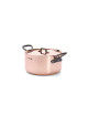 Faitout cocotte DE BUYER Prima Matera en cuivre poignée acier - 4 tailles