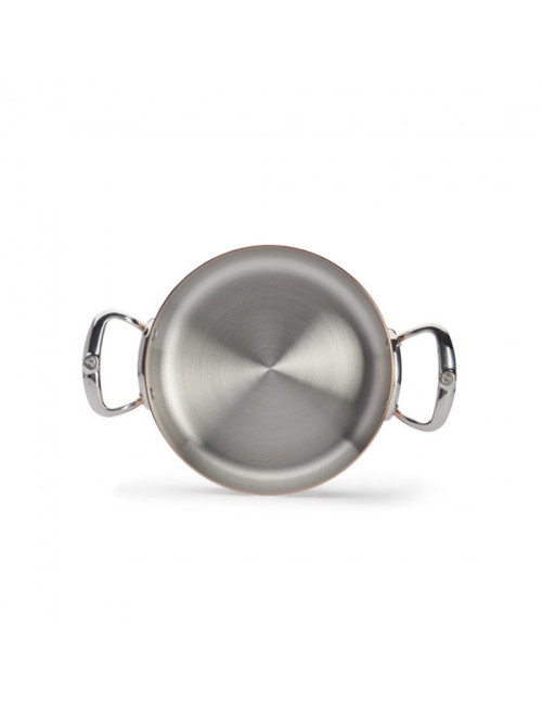 Sautoir DE BUYER Inocuivre cuivre-inox avec couvercle - 3 tailles