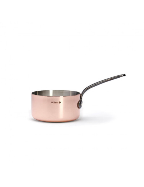 Batterie de 5 casseroles DE BUYER Inocuivre cuivre poignée fonte