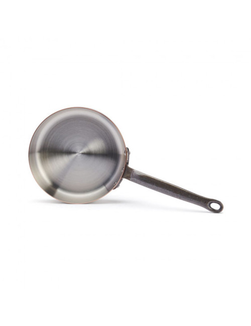 Sauteuse droite DE BUYER Inocuivre cuivre-inox poignée fonte - 4 tailles