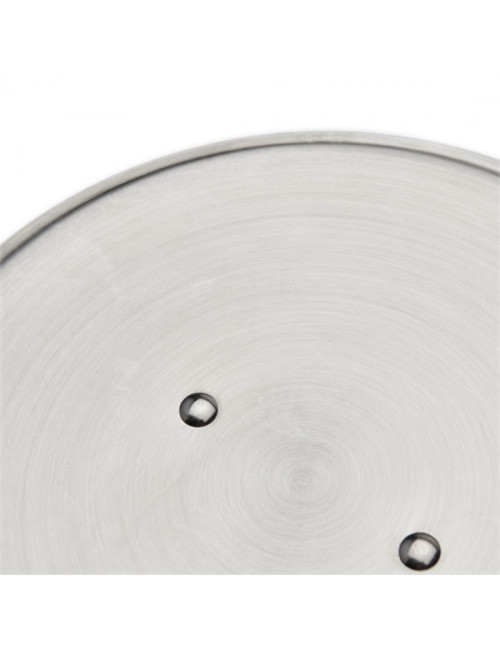 Couvercle DE BUYER Inocuivre cuivre-inox poignée fonte 12cm