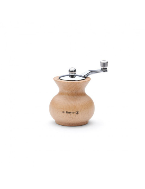 Moulin à poivre DE BUYER Boogie 7cm en bois - 2 coloris