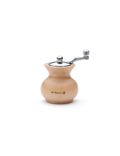 Moulin à épices DE BUYER Boogie 7cm en bois - 2 coloris