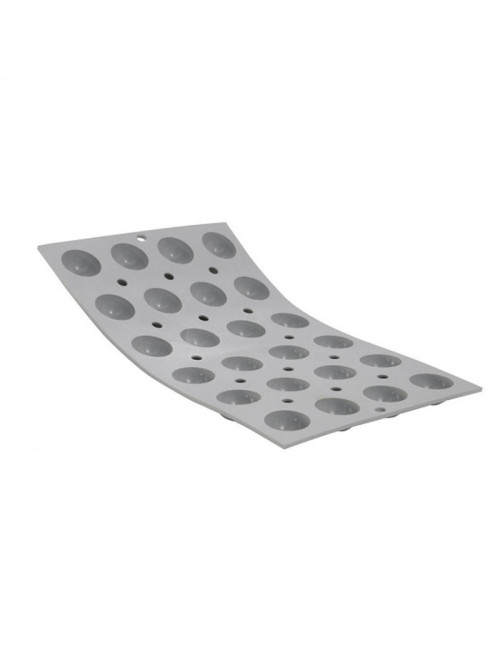 Elastomoule DE BUYER à 24 demi-sphères moule en silicone