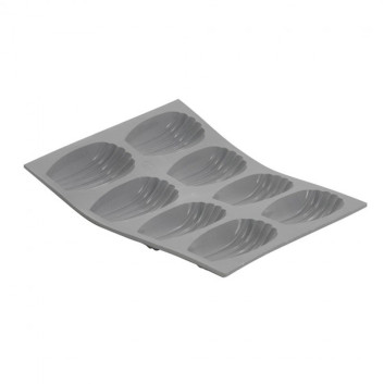 Elastomoule DE BUYER à 8 madeleines moule en silicone