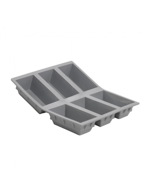 Elastomoule DE BUYER à 6 cakes moule en silicone