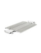 Moule rectangulaire DE BUYER pliant Géoforme en inox perforé - 2 tailles