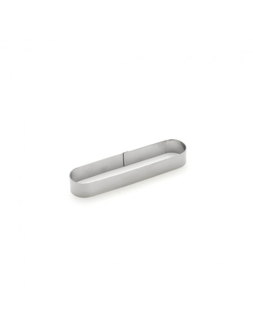 Cercle à pâtisserie DE BUYER oblong Mathieu Blandin en inox