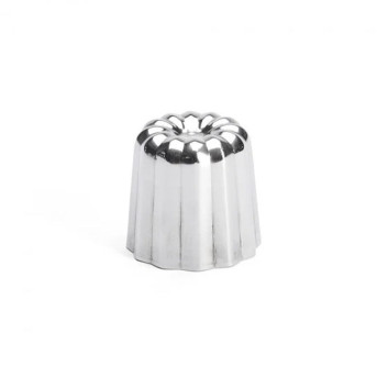 Moule à cannelé DE BUYER en inox - 3 tailles