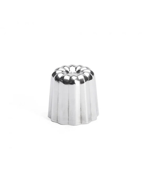 Moule à cannelé DE BUYER en inox - 3 tailles