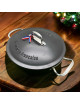 Cocotte en fonte LA COCOTTE FRANCAISE 26cm Noir intense café parisien