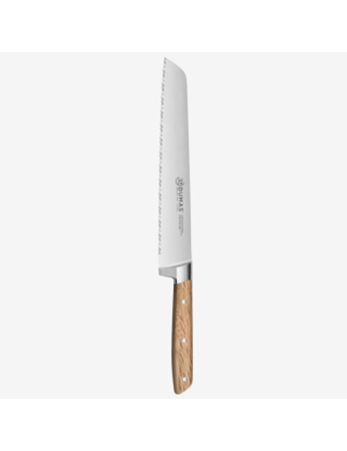 Couteau à pain 20cm 32 DUMAS Signature Chêne vert couteau de cuisine