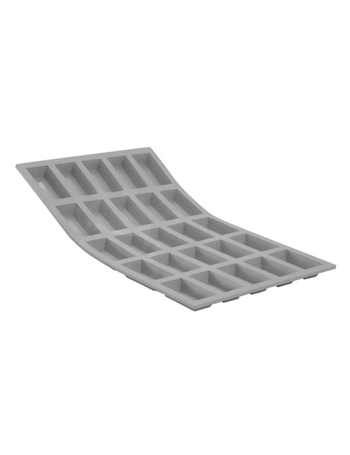 Elastomoule DE BUYER à 25 mini-financiers moule en silicone