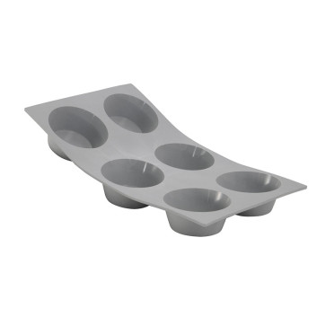 Elastomoule DE BUYER à 6 muffins en silicone