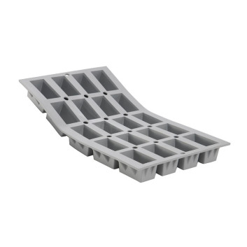 Elastomoule DE BUYER à 20 mini cakes moule plaque en silicone