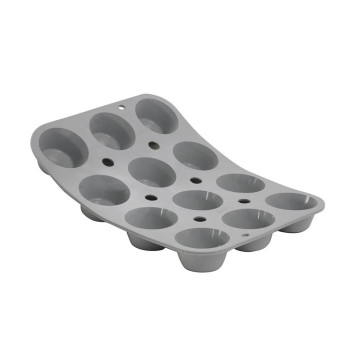 Elastomoule DE BUYER à 12 ronds pomponettes moule plaque en silicone