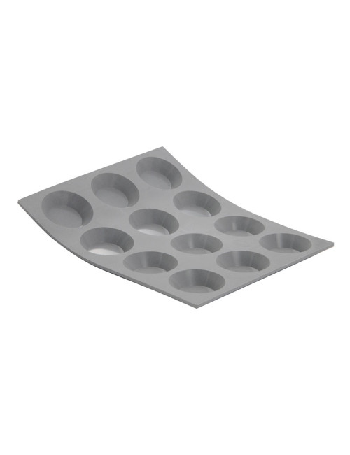 Elastomoule DE BUYER à 12 petites tartelettes moule en silicone