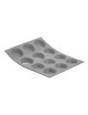 Elastomoule DE BUYER à 12 petites tartelettes moule en silicone