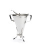 Entonnoir à piston DE BUYER en inox Kwik Max 3.3L avec pied