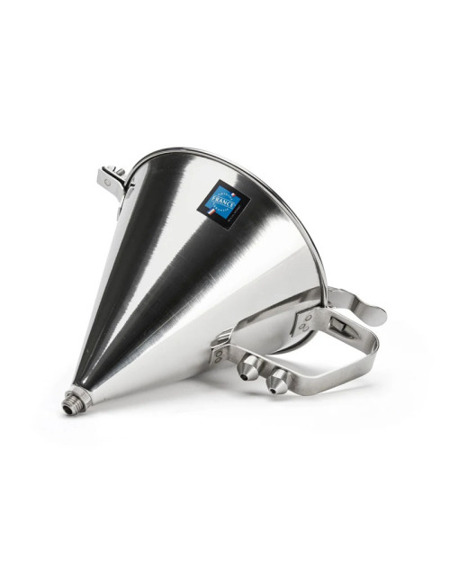 Entonnoir à piston DE BUYER en inox Kwik Pro 1.9L