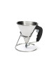 Entonnoir à piston DE BUYER en inox Kwik 0.8L - 5 coloris