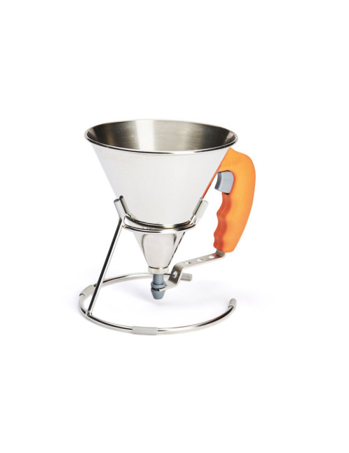 Entonnoir à piston DE BUYER en inox Kwik 0.8L - 5 coloris