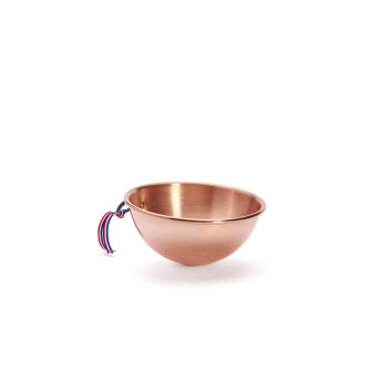 Bassine à blanc d'oeuf DE BUYER en cuivre - 2 tailles