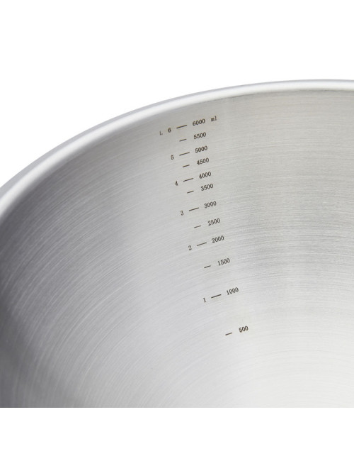 Bassine demi-sphérique DE BUYER cul de poule en inox - 4 tailles