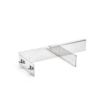 Raplette Pascal DE BUYER en inox réglable sans double peigne