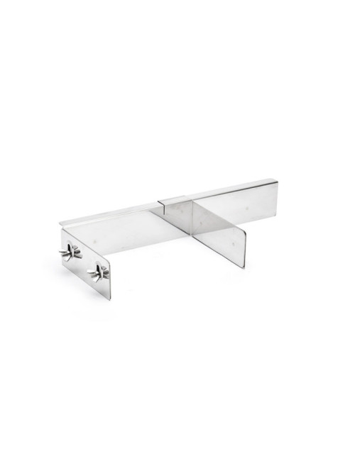 Raplette Pascal DE BUYER en inox réglable sans double peigne