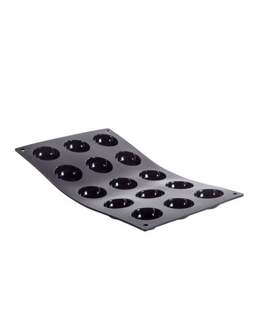 Moulflex DE BUYER moule plaque à 15 mini demi-sphères