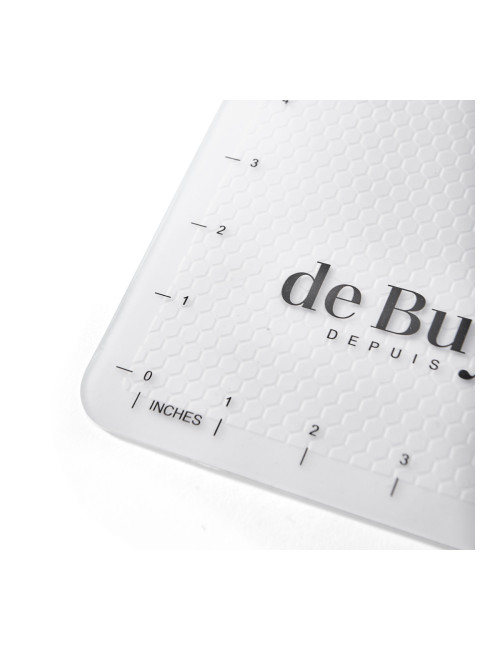 Tapis de préparation et de cuisson DE BUYER antiadhésif en silicone avec marquages 60x40cm