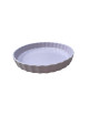 Plat à tarte ESPRIT DE CUISINE rond 28cm en céramique Tendance Gourmande - 2 coloris