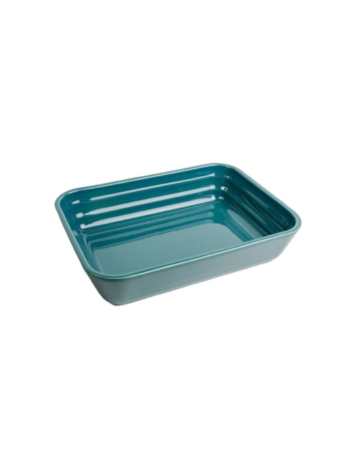 Plat à four ESPRIT DE CUISINE rectangulaire 23cm en céramique Ondine - 2 coloris