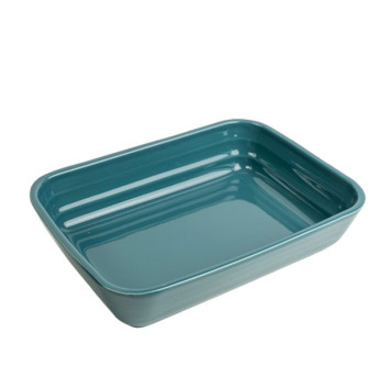 Plat à four ESPRIT DE CUISINE rectangulaire 28cm en céramique Ondine - 2 coloris