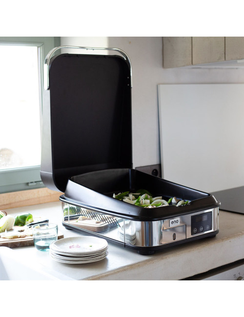Plancha électrique ENO Enosign 40cm inox