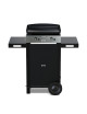 Combo plancha gaz chariot ENO Initial 50cm 2 brûleurs inox noir