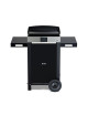 Combo plancha électrique chariot ENO Initial 50cm inox noir