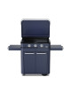 Combo plancha gaz chariot ENO Enosign 80cm 3 brûleurs - 3 coloris