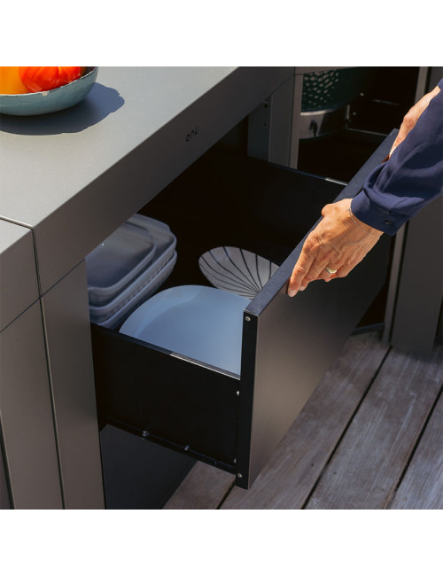 Ensemble de 2 tiroirs ENO Modulo pour cuisine d'extérieur