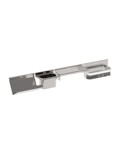 Kit ENO de 4 accessoires Crédence Modulo Félix Noir cuisine d'extérieur