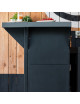 Habillage pour comptoir ENO Modulo Félix 60cm Noir cuisine d'extérieur