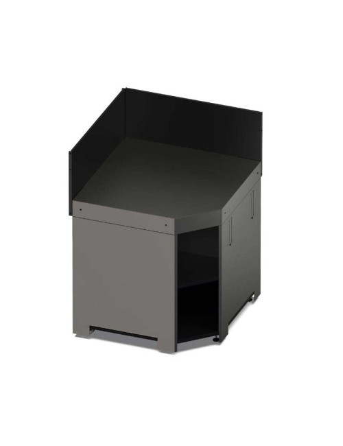 Module ENO d'angle 80cm cuisine d'extérieur - 2 coloris
