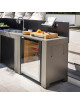 Module ENO 80cm pour frigo 115L cuisine d'extérieur - 2 coloris