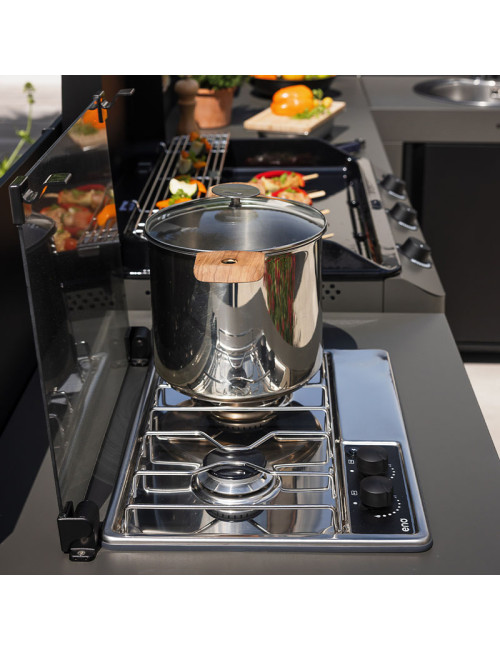 Module table Master encastrée ENO 80cm cuisine d'extérieur - 2 coloris