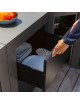 Plan de travail ENO Modulo 2 tiroirs cuisine d'extérieur - 2 coloris