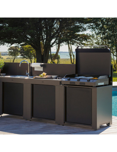 Ensemble Cuisine Classic ENO 3 modules cuisine d'extérieur - 2 coloris