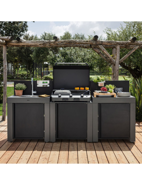 Ensemble Cuisine Classic ENO 3 modules cuisine d'extérieur - 2 coloris