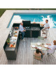Ensemble Cuisine Deluxe ENO 6 modules cuisine d'extérieur - 2 coloris