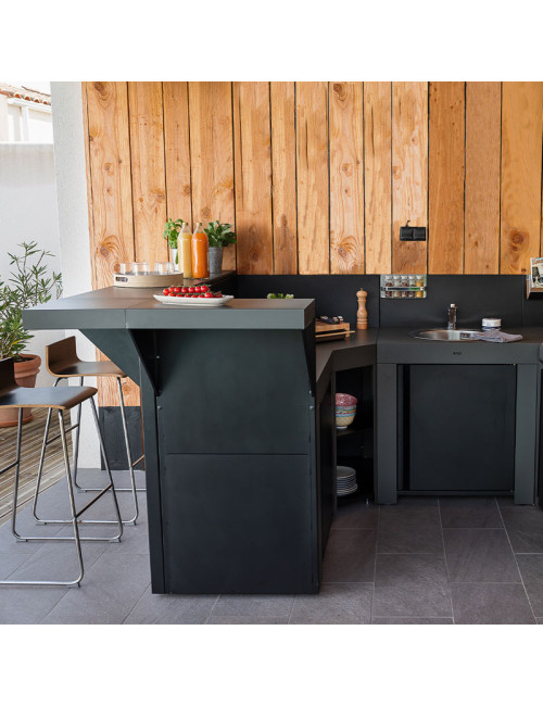 Kit comptoir ENO Modulo 60cm cuisine d'extérieur - 2 coloris